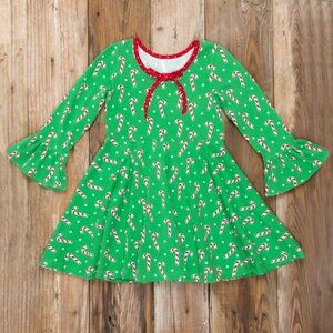 Eleanor Rose 4/5 Candy Cane Dress